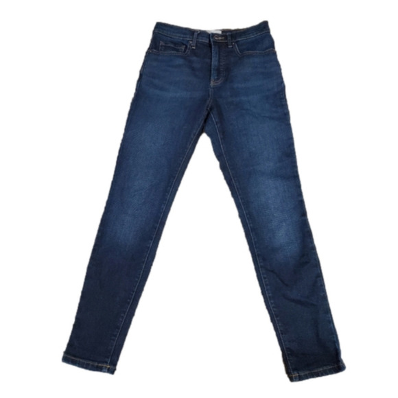 Everlane Dark Wash High Rise Skinny Jeans - Picture 1 of 9